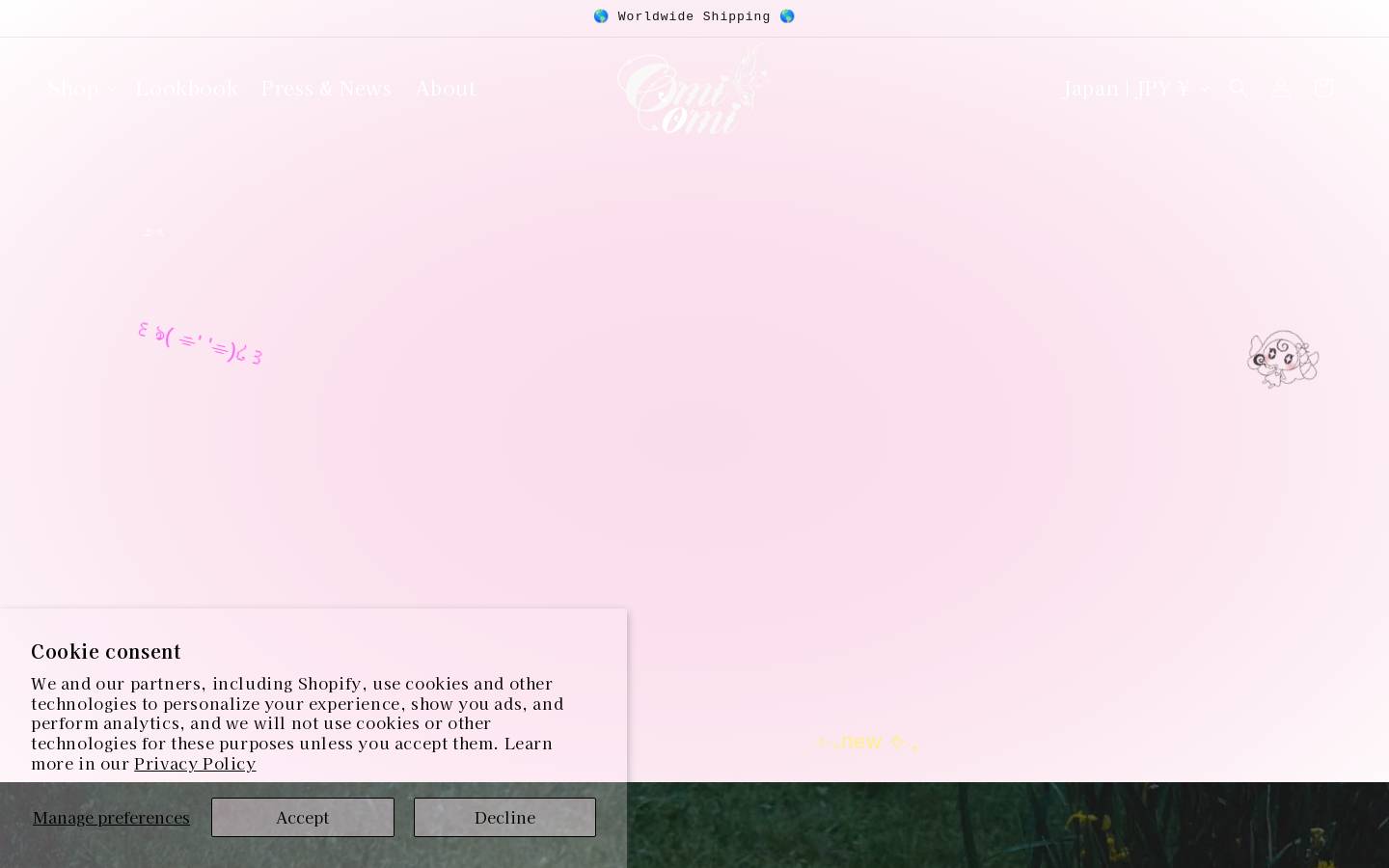 omi-omi.com homepage screenshot