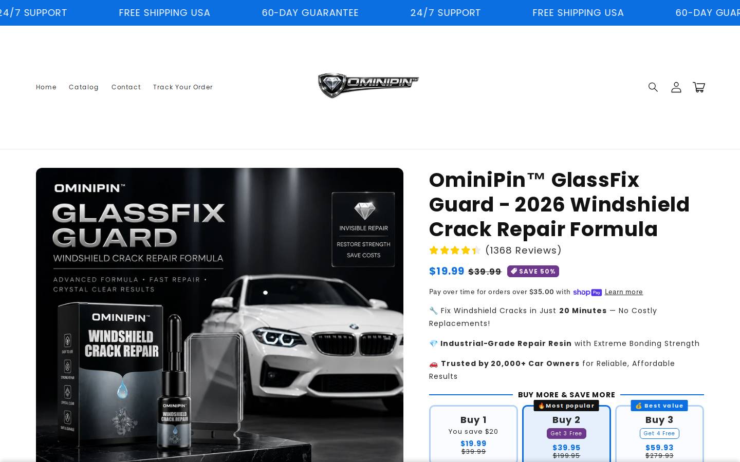 ominipin.store homepage screenshot