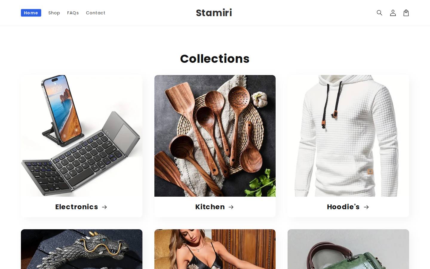 omirian.com homepage screenshot