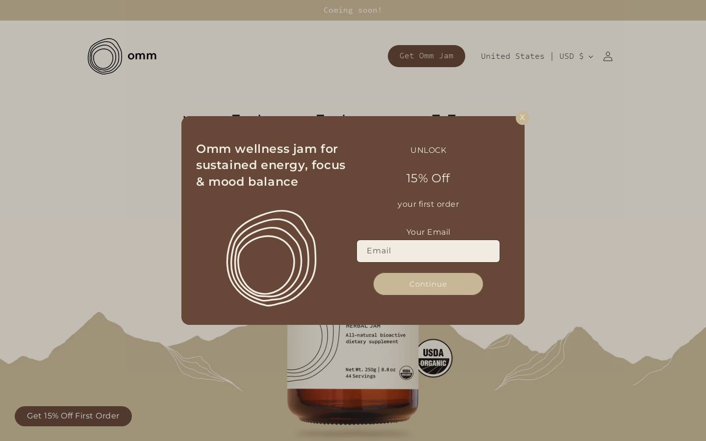 ommjam.com homepage screenshot