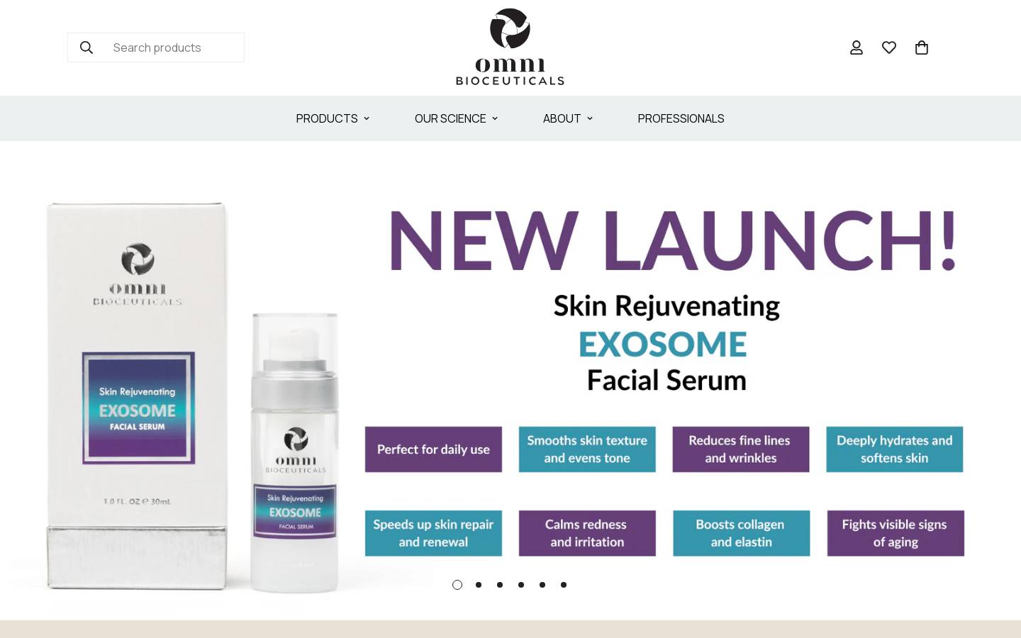 omnibioinnovations.com homepage screenshot