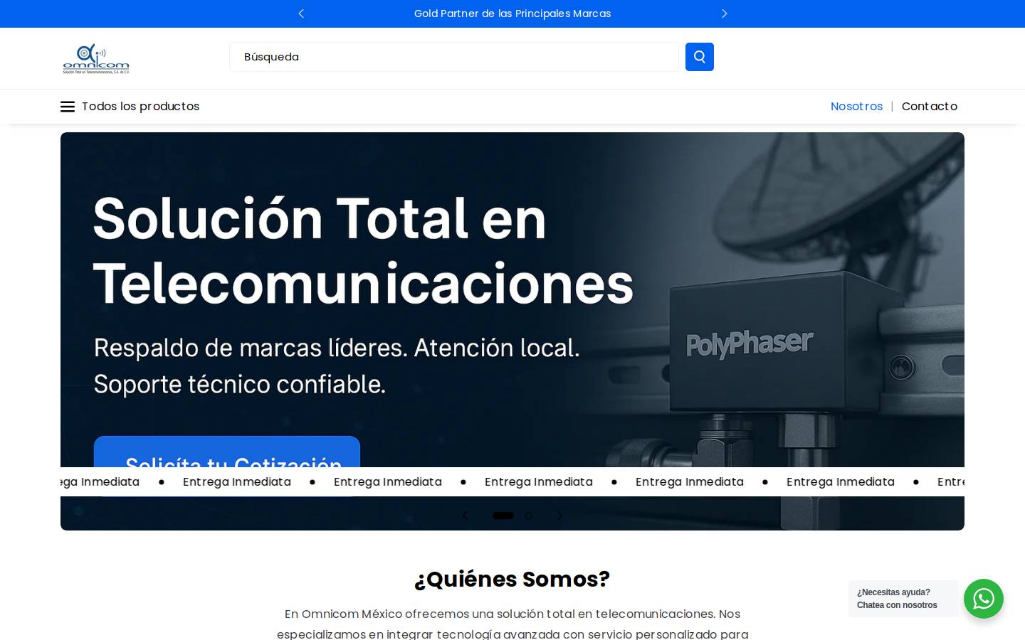 omnicom.com.mx homepage screenshot