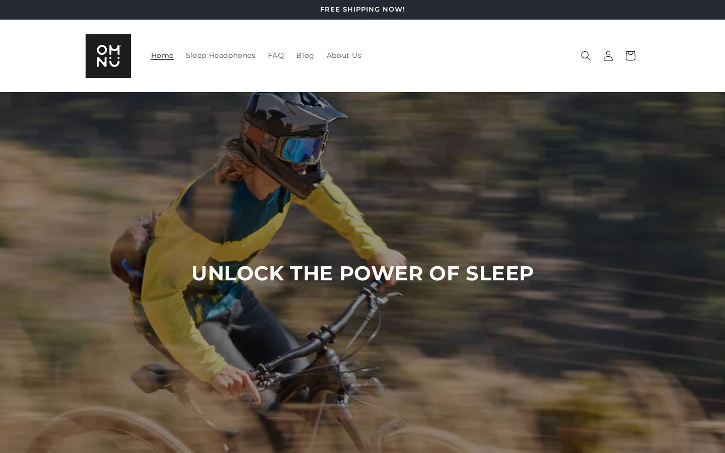 OMNU homepage screenshot