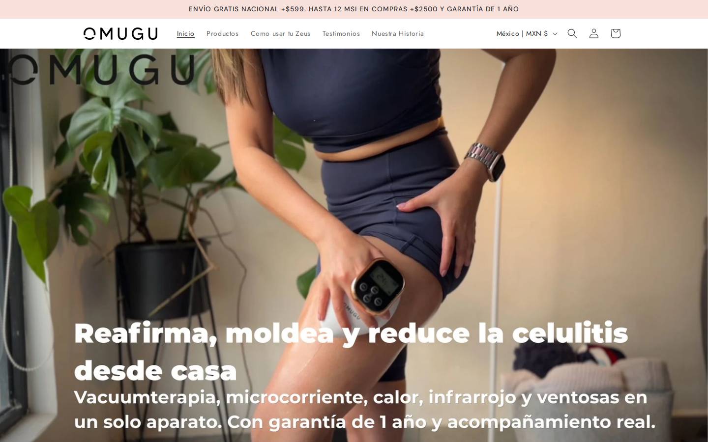 omugu.com.mx homepage screenshot