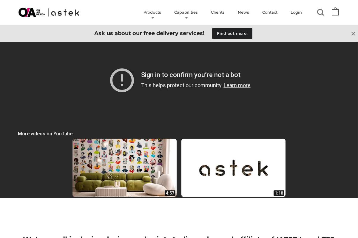 onairdesign.com homepage screenshot