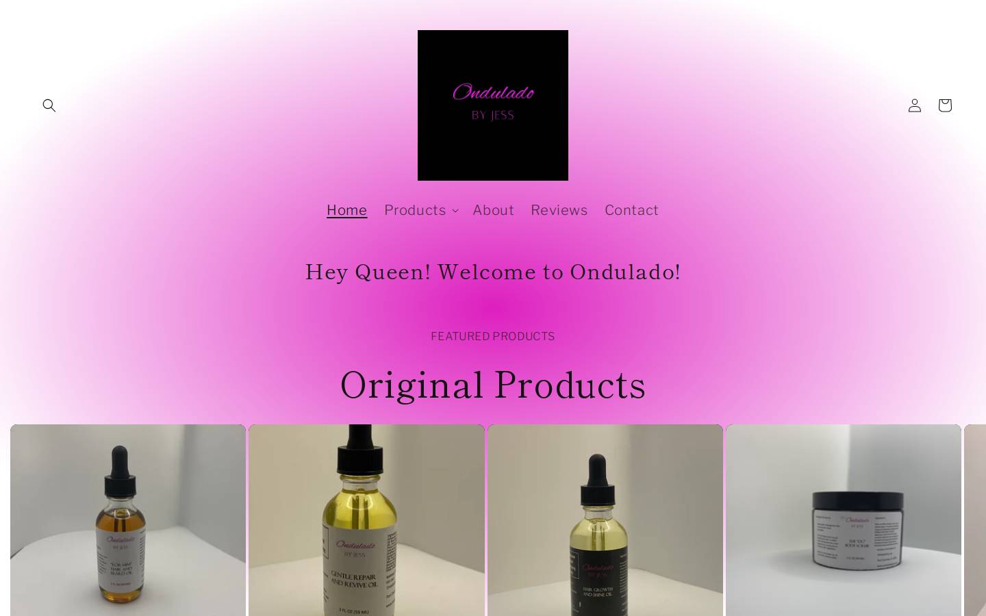 onduladobyjess.com homepage screenshot