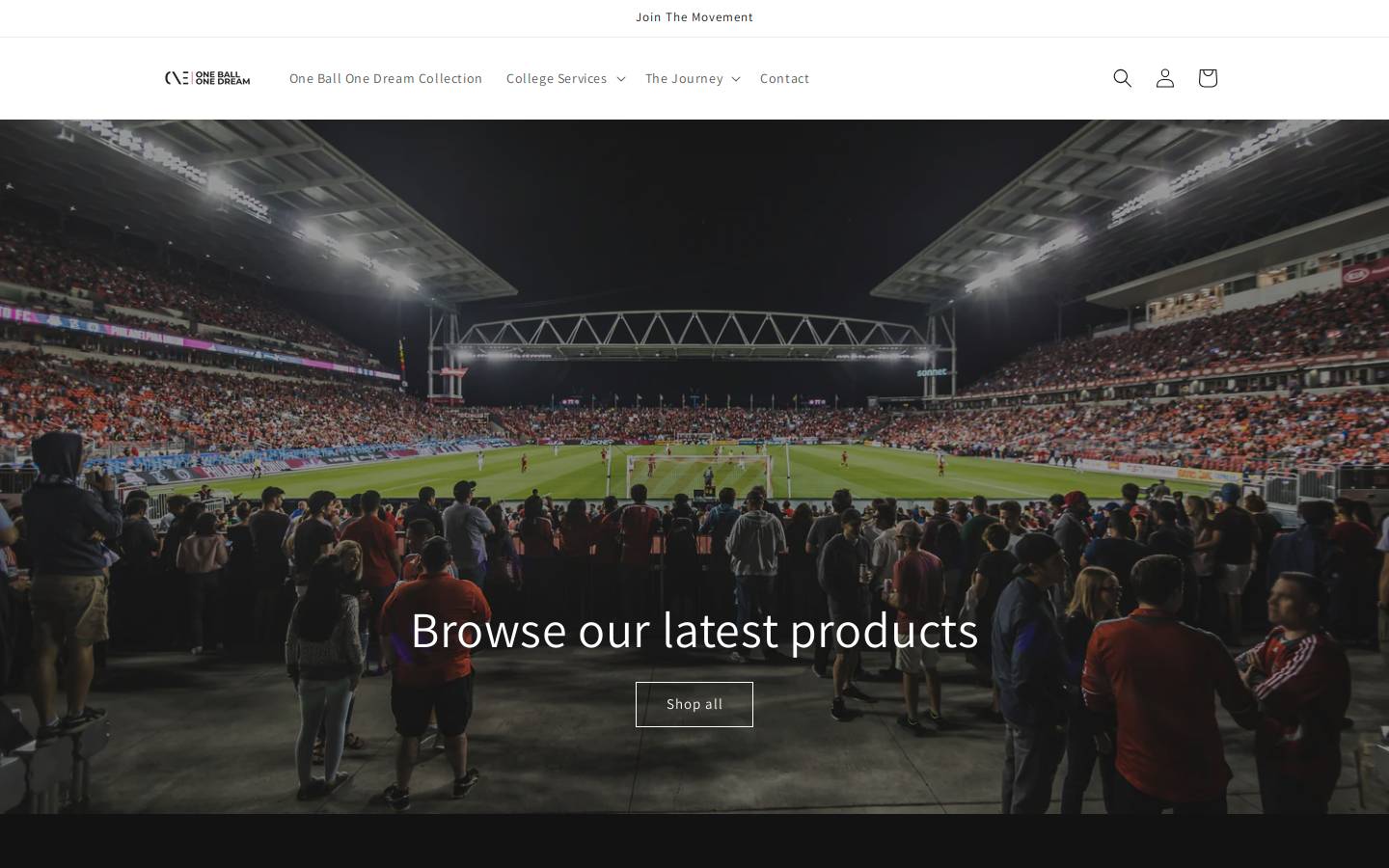 oneballonedream.com homepage screenshot