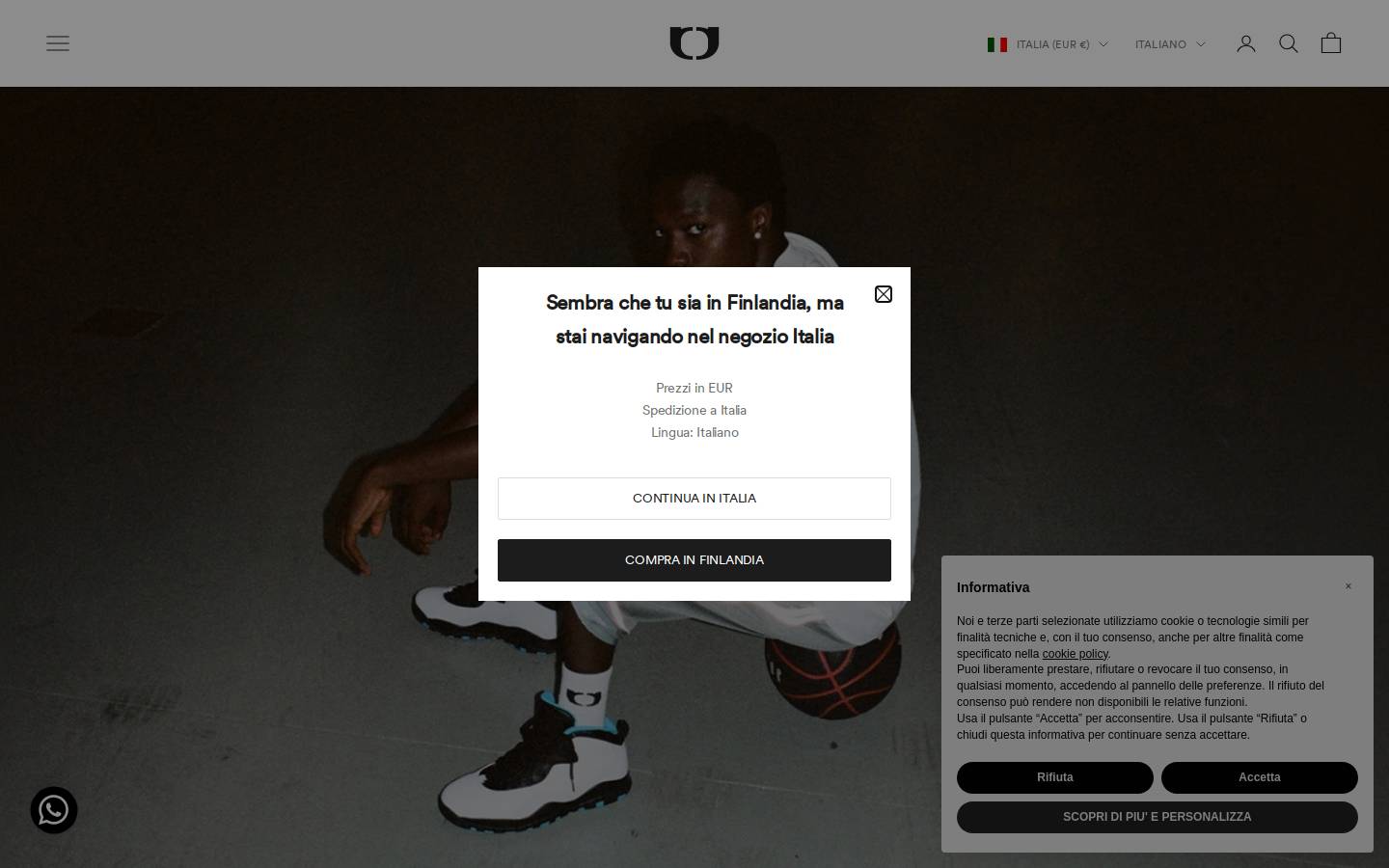 oneblockdown.com homepage screenshot