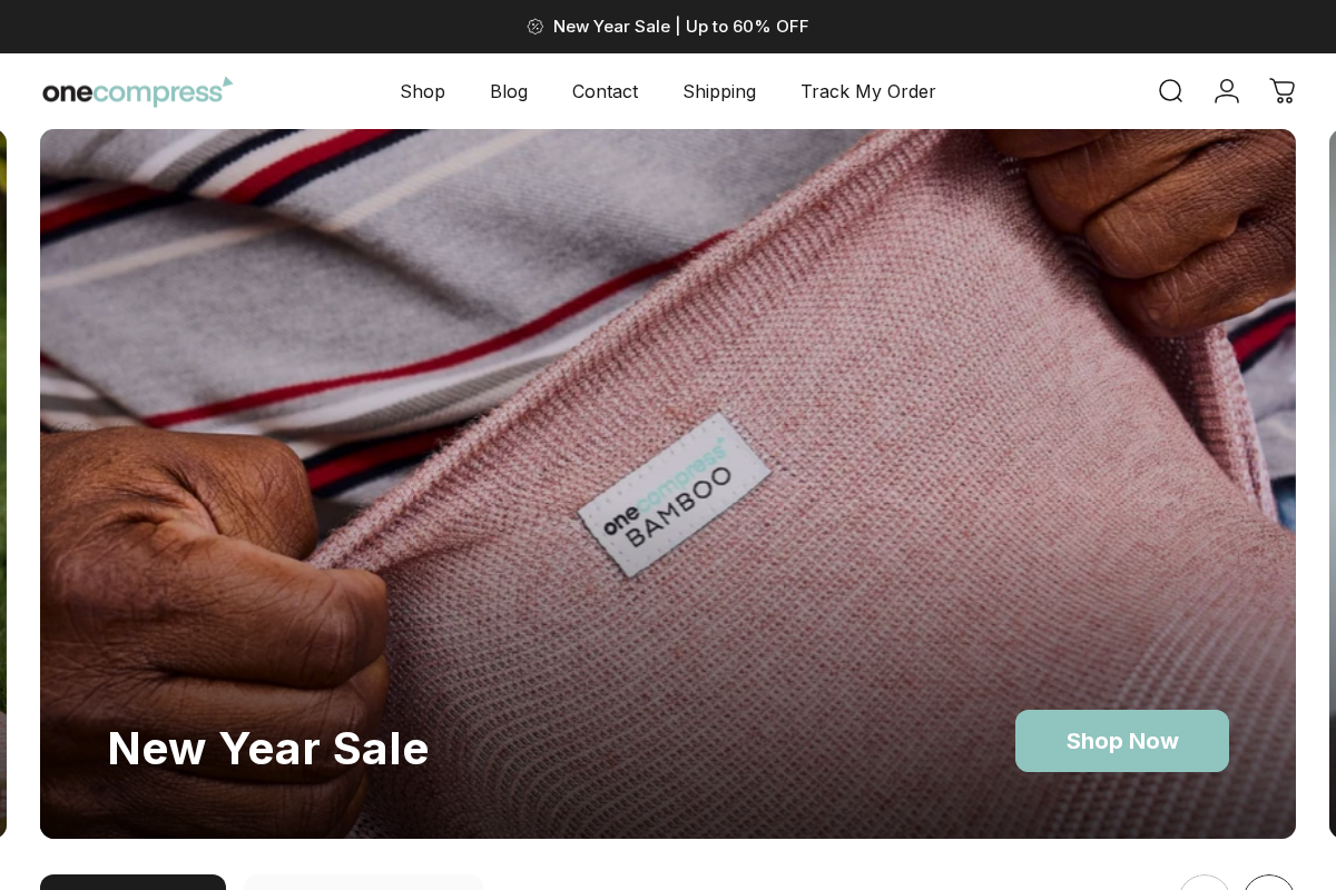 Onecompress homepage screenshot