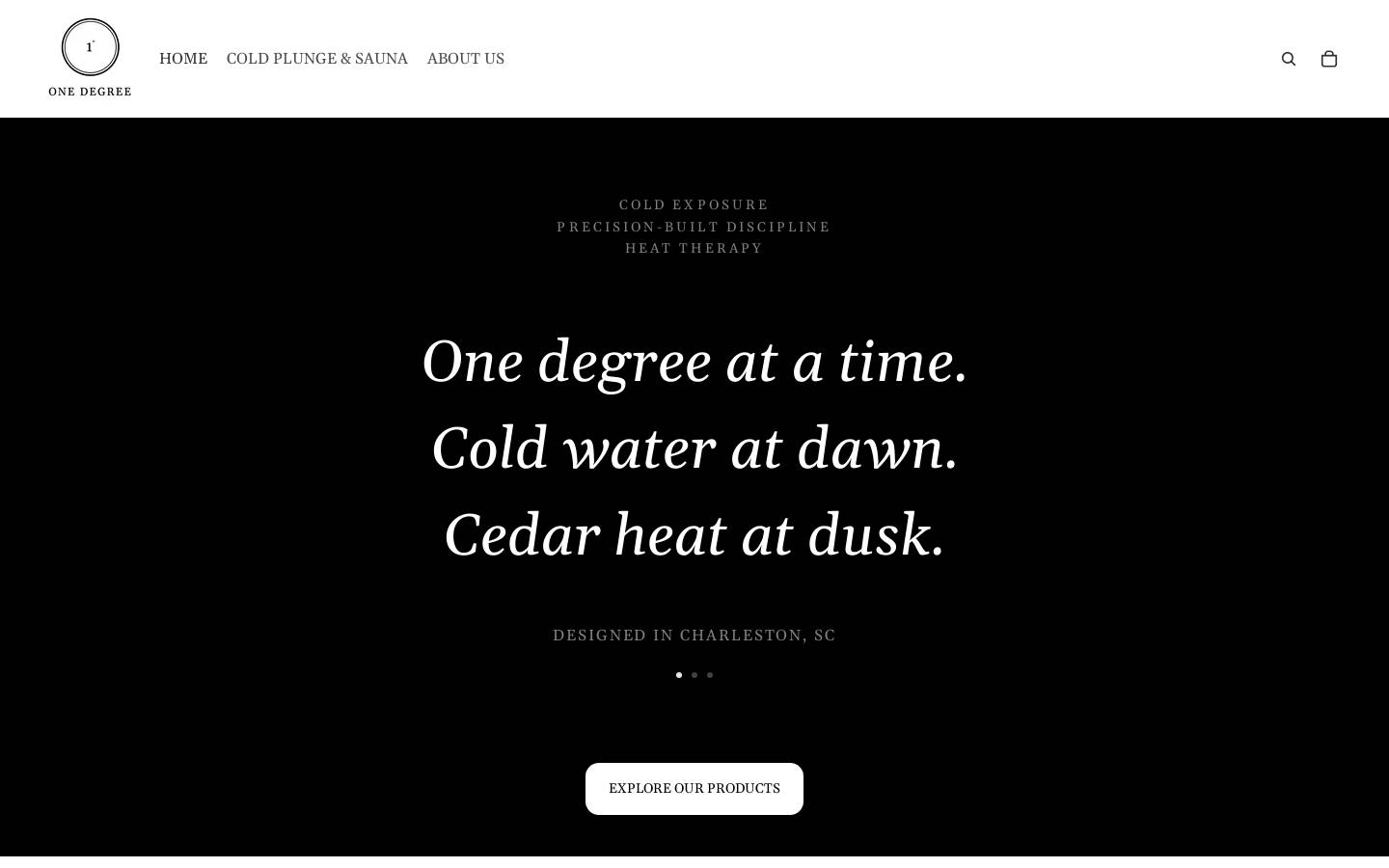 onedegreetech.com homepage screenshot