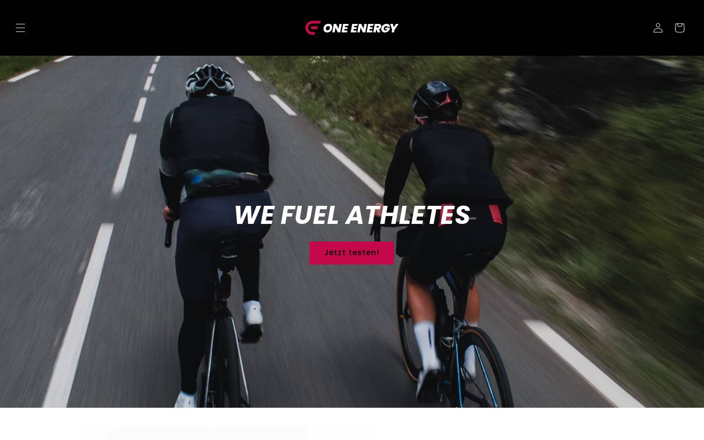 oneenergy.shop homepage screenshot