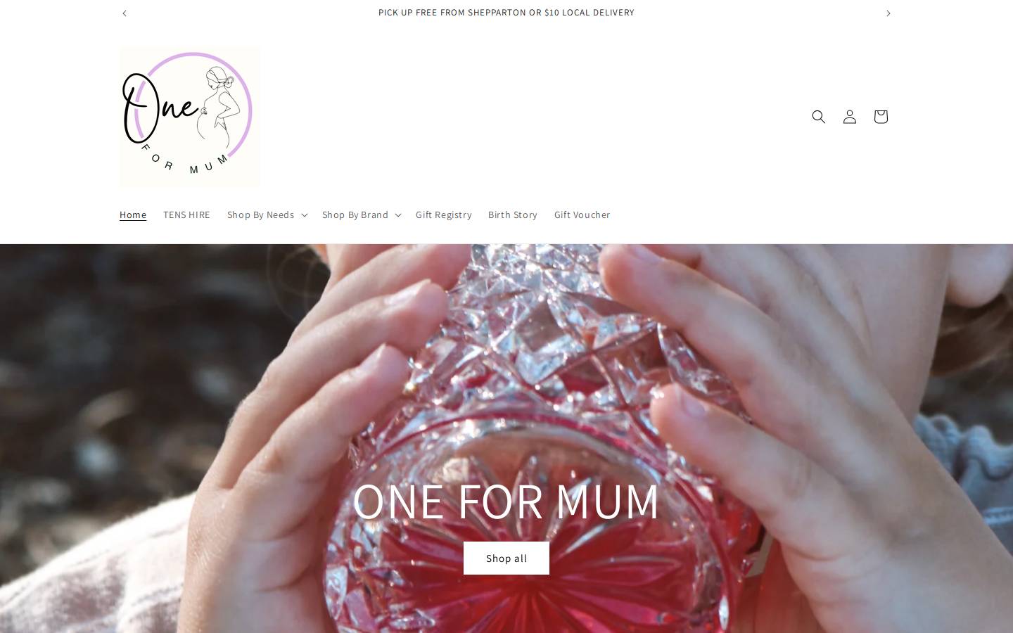 oneformum.com.au homepage screenshot