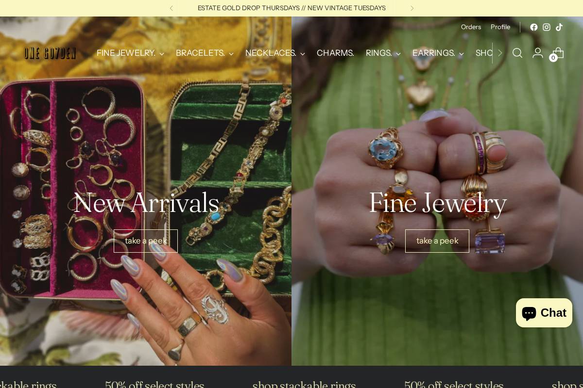 onego7den.com homepage screenshot
