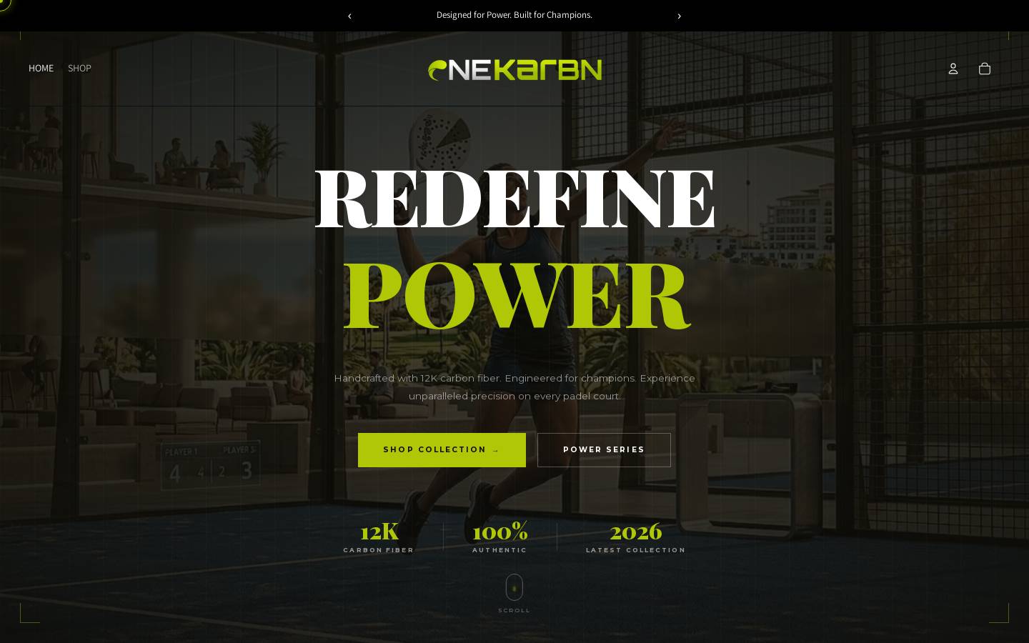 onekarbn.com homepage screenshot