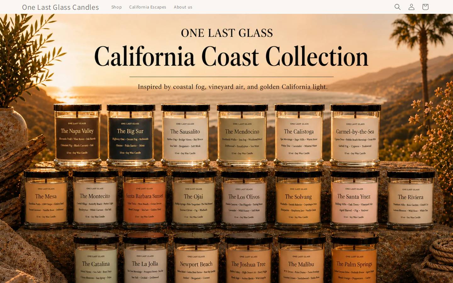onelastglass.com homepage screenshot