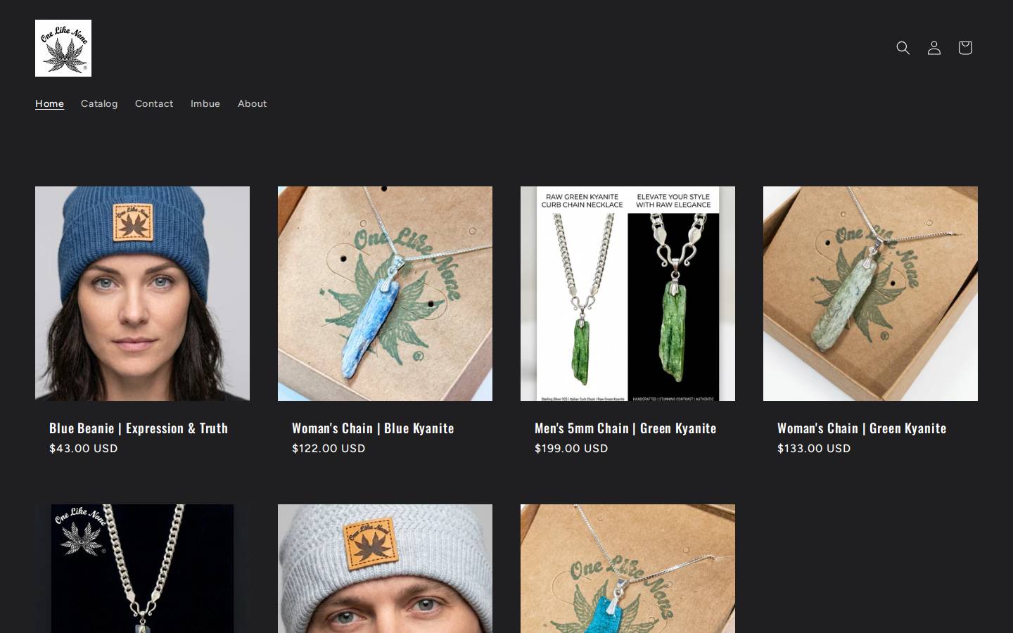 Onelikenone homepage screenshot