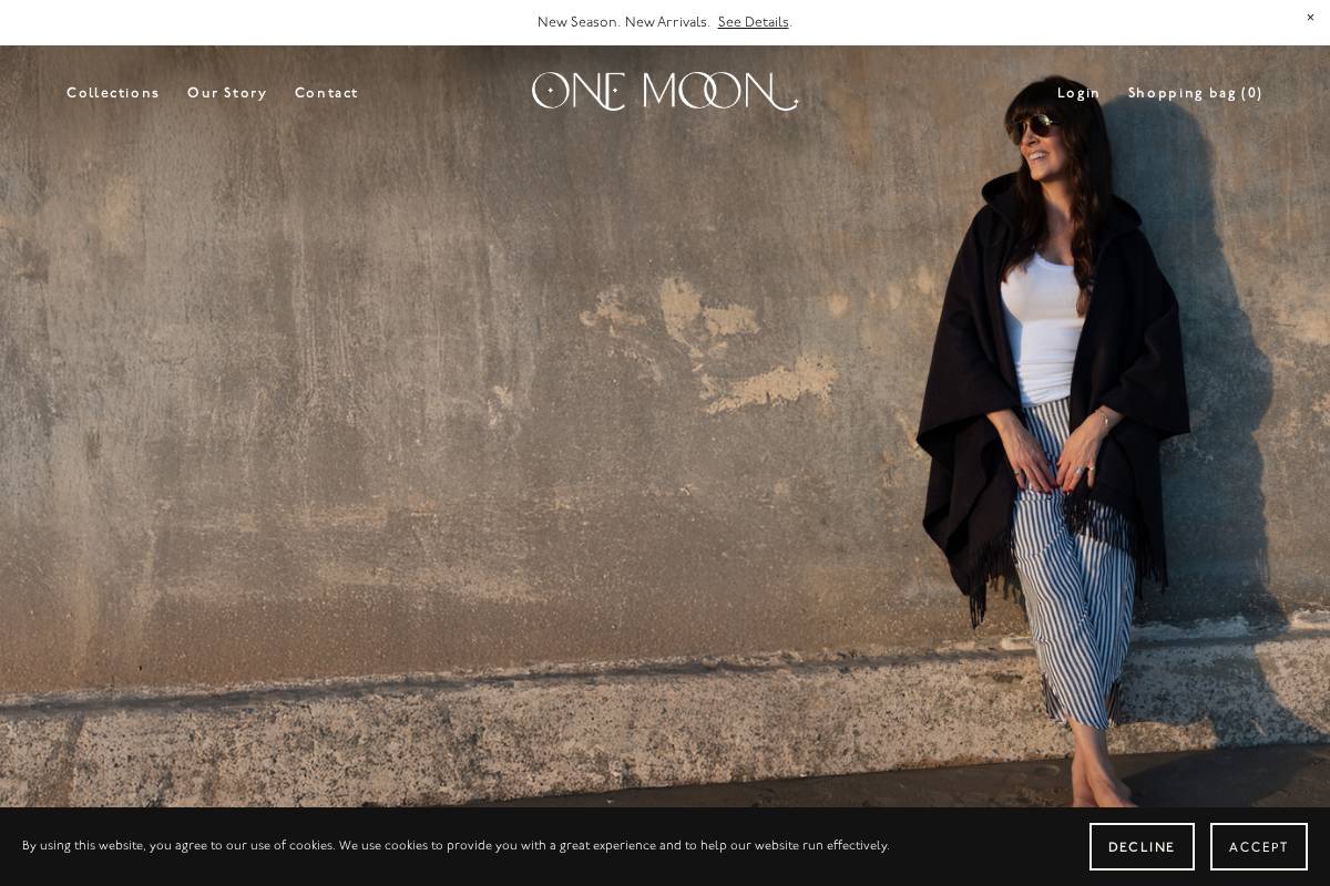 onemoon.com homepage screenshot