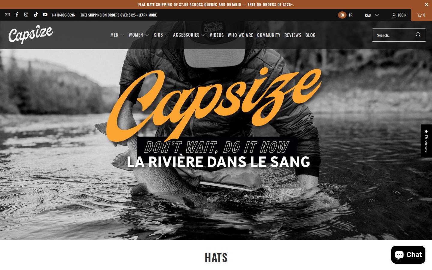 onemorelastcast.ca homepage screenshot