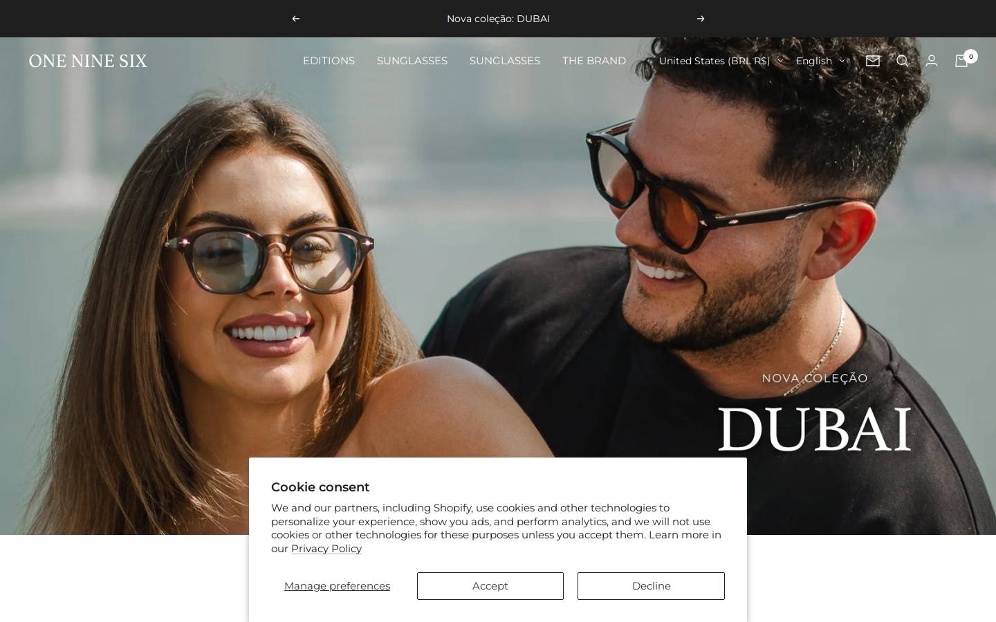 oneninesix.co homepage screenshot
