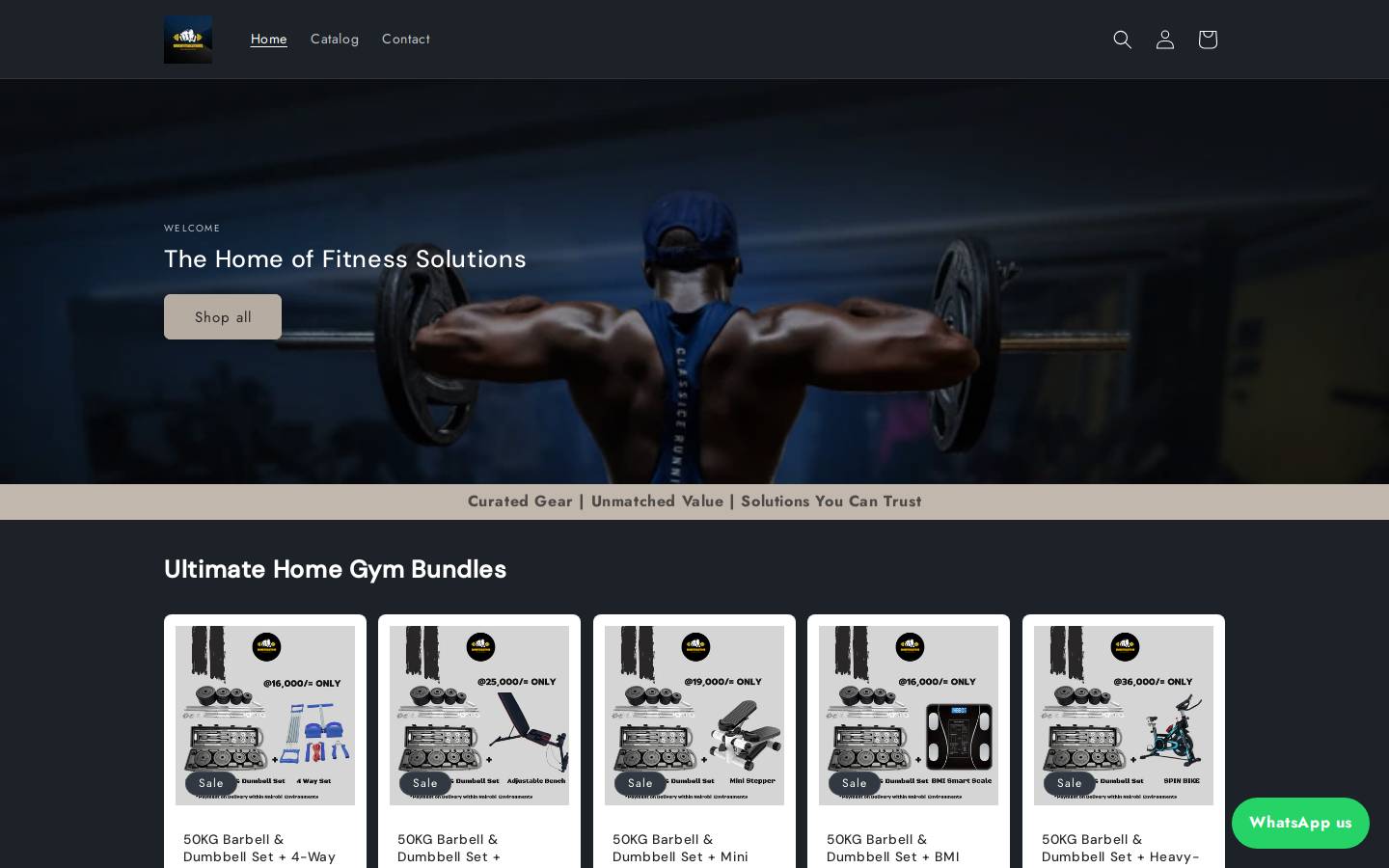 onethousandsolutions.store homepage screenshot