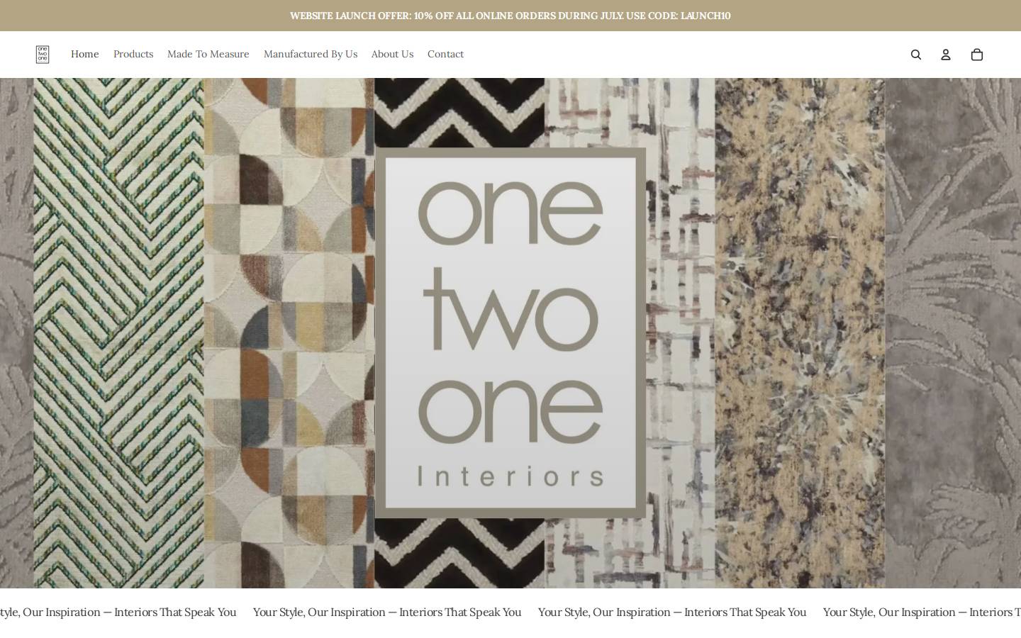 onetwoone.eu homepage screenshot