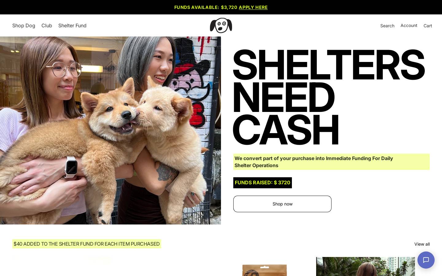 onewoofclub.com homepage screenshot