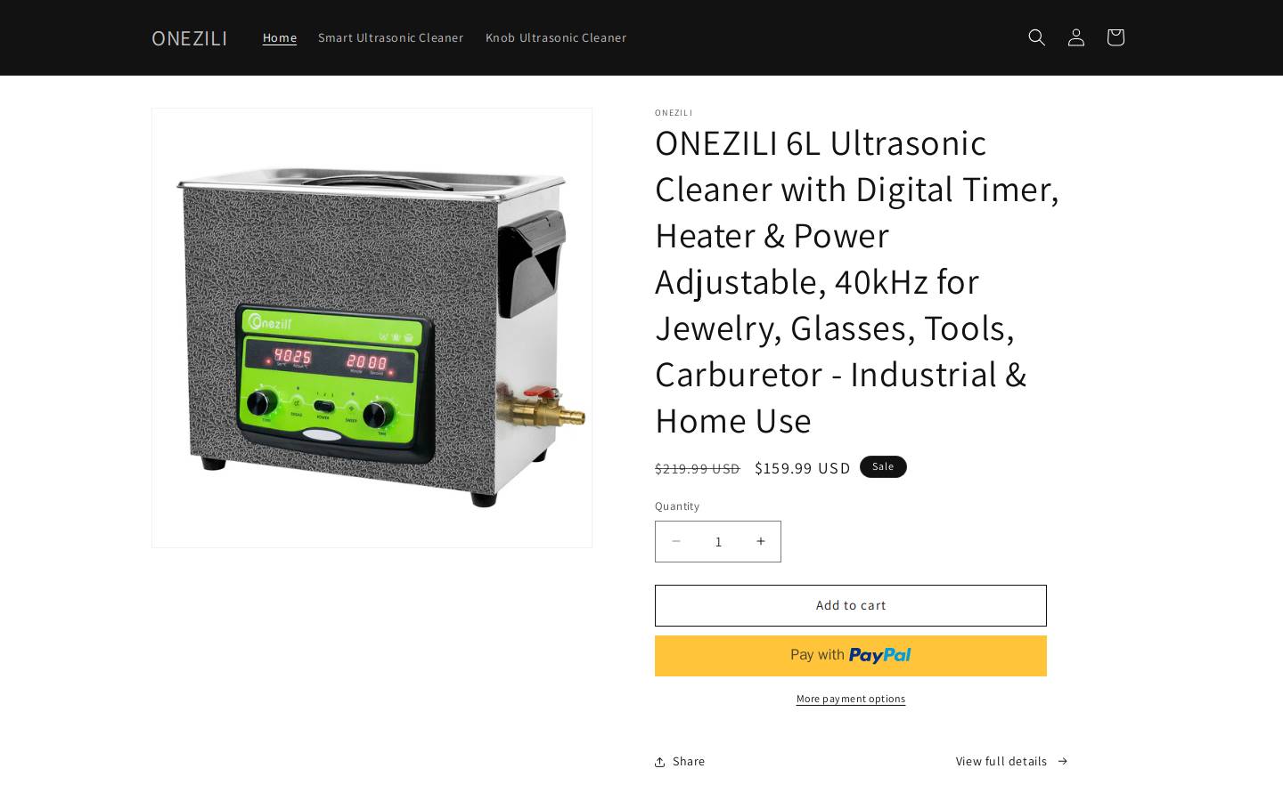 onezili.com homepage screenshot