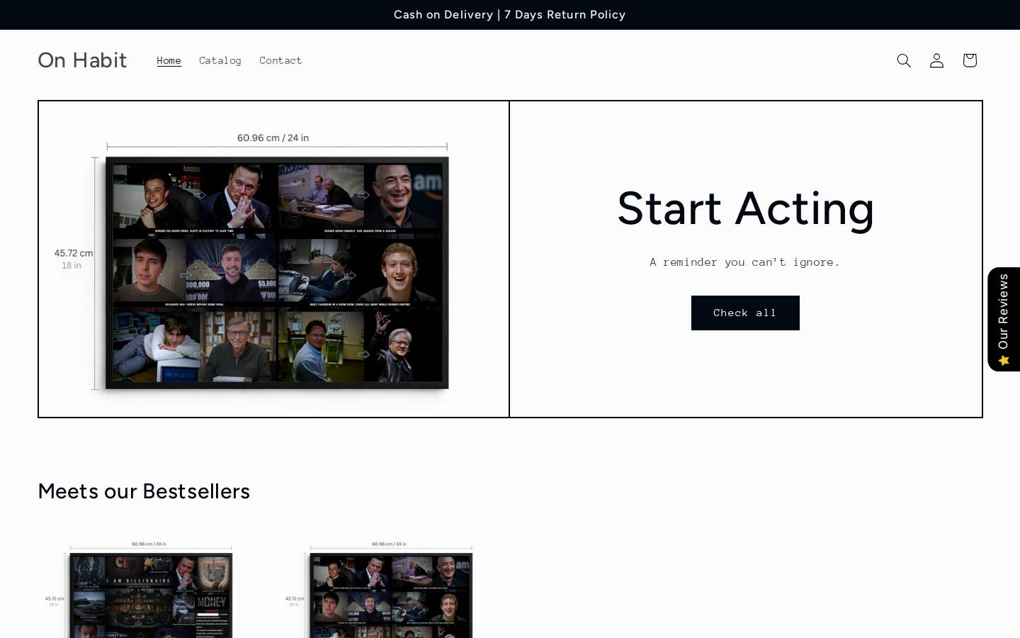 onhabit.com homepage screenshot