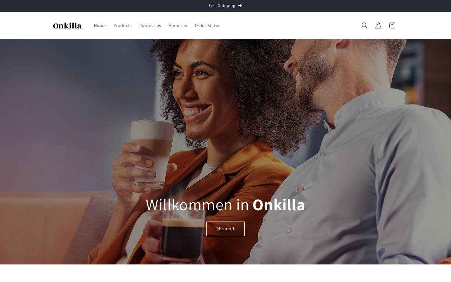 onkilla.com homepage screenshot