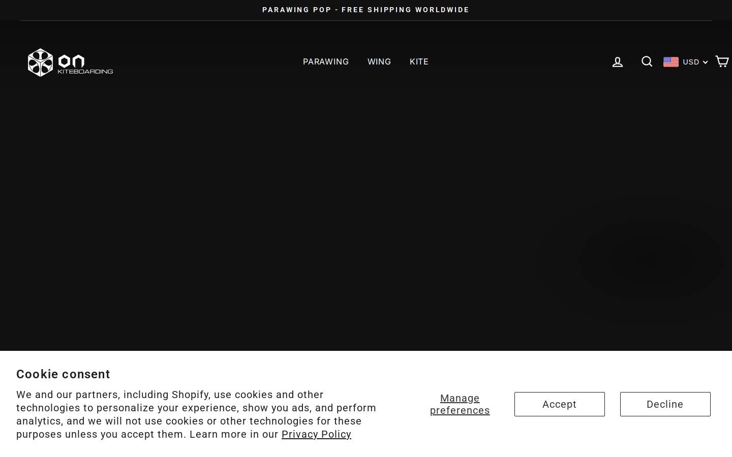onkiteboarding.com homepage screenshot