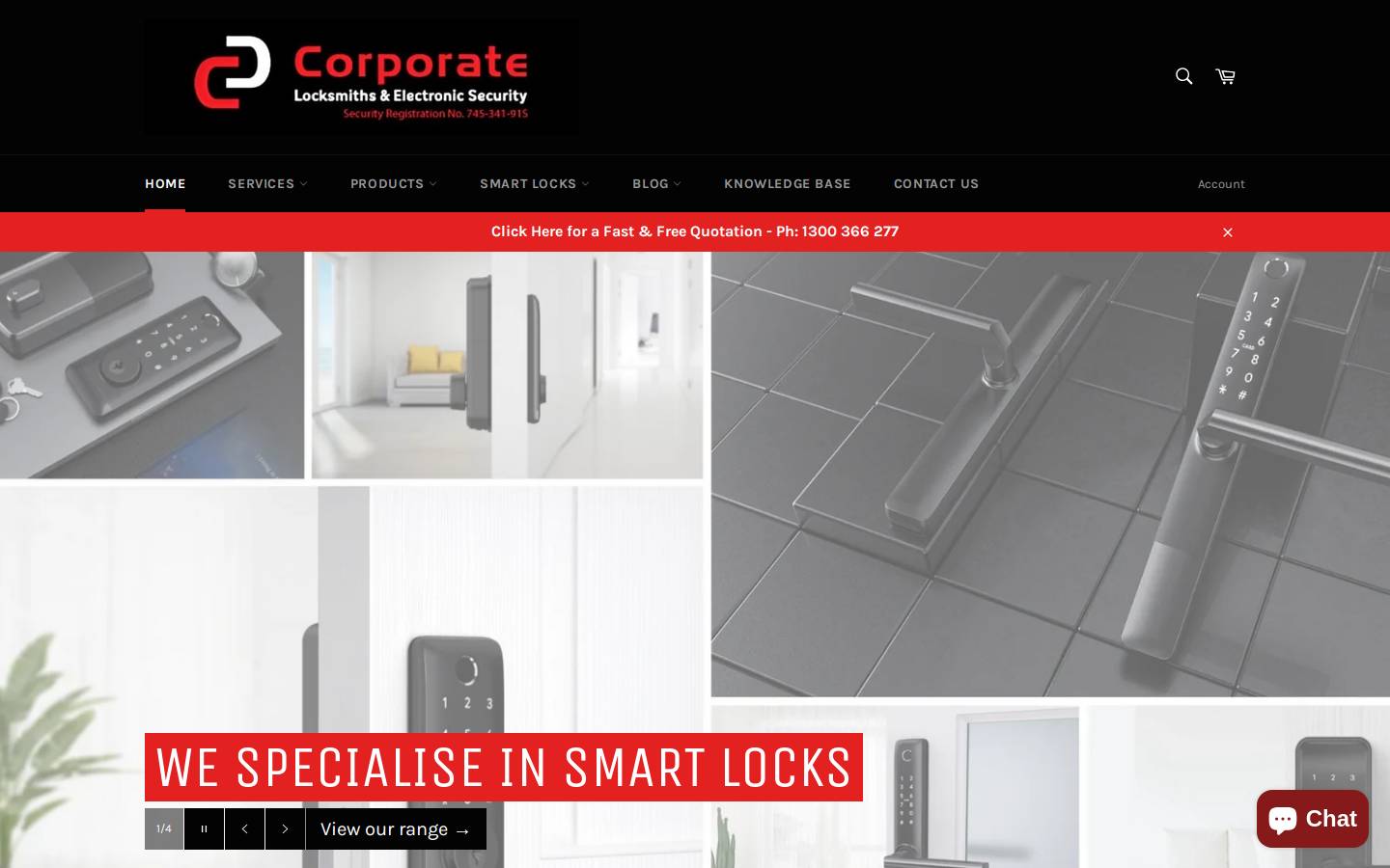 online-safes.com.au homepage screenshot