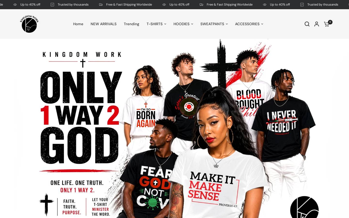 only1way2.com homepage screenshot