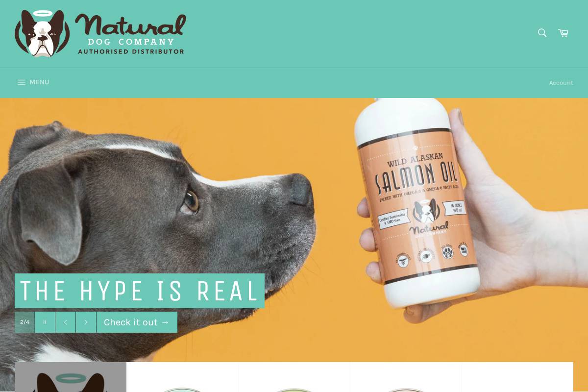 Only Dogs Allowed homepage screenshot