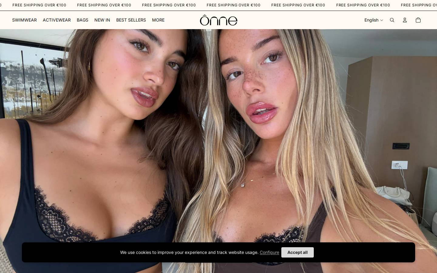 Onne homepage screenshot