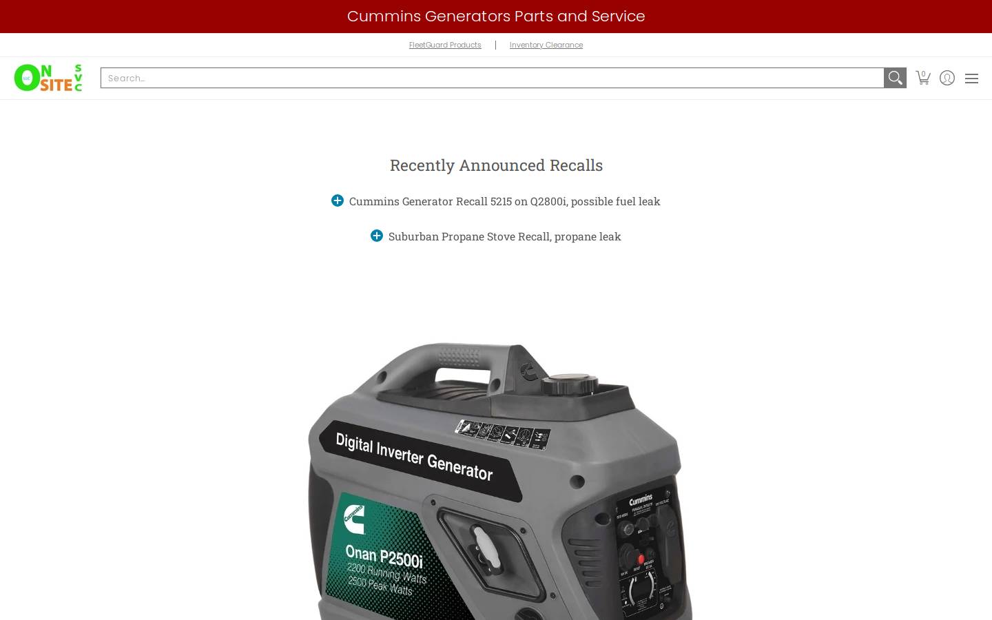 onsiteservice.us homepage screenshot