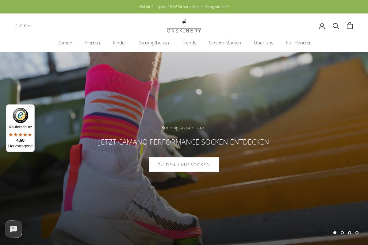onskinery.com homepage screenshot