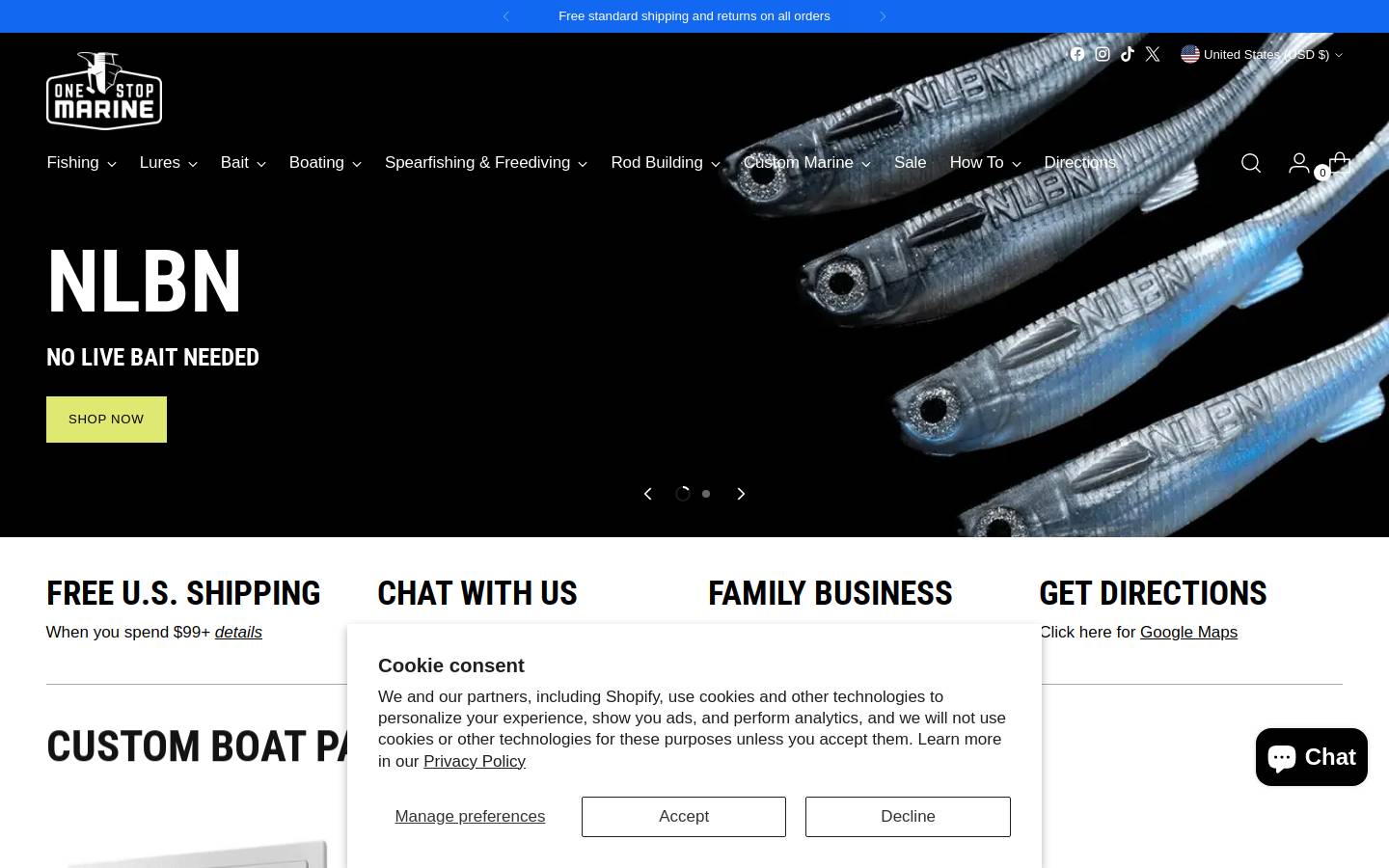 onstp.net homepage screenshot