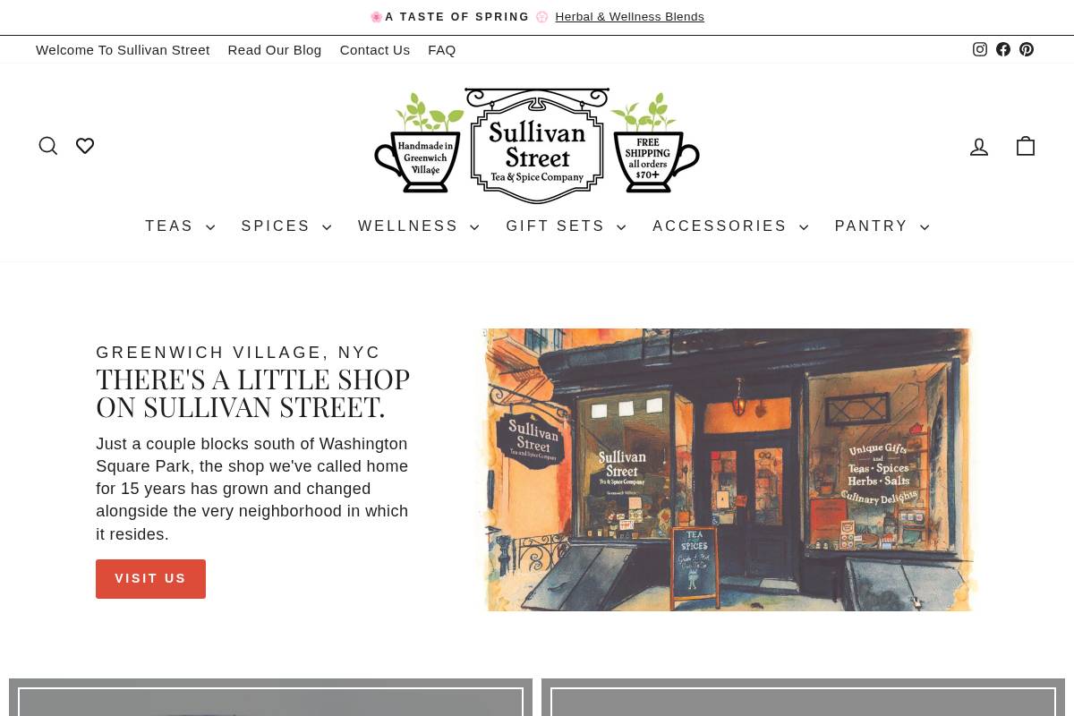 onsullivan.com homepage screenshot