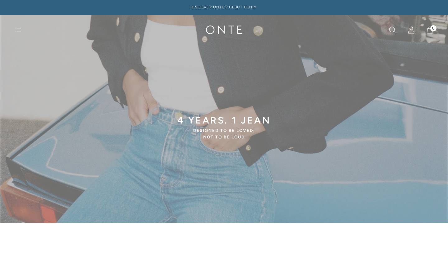 onte.com.au homepage screenshot