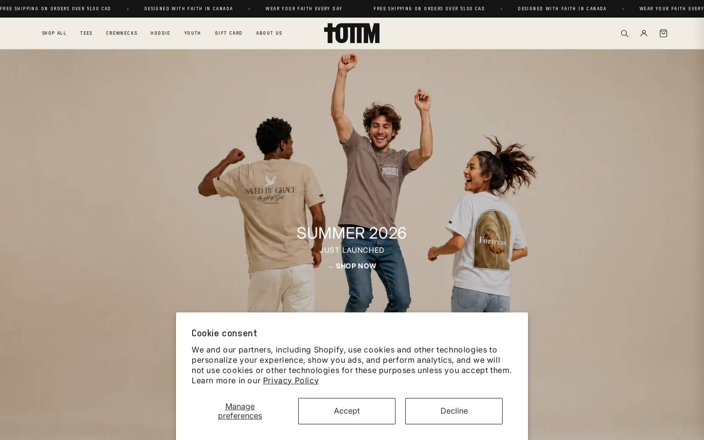 onthatthirdmorning.com homepage screenshot