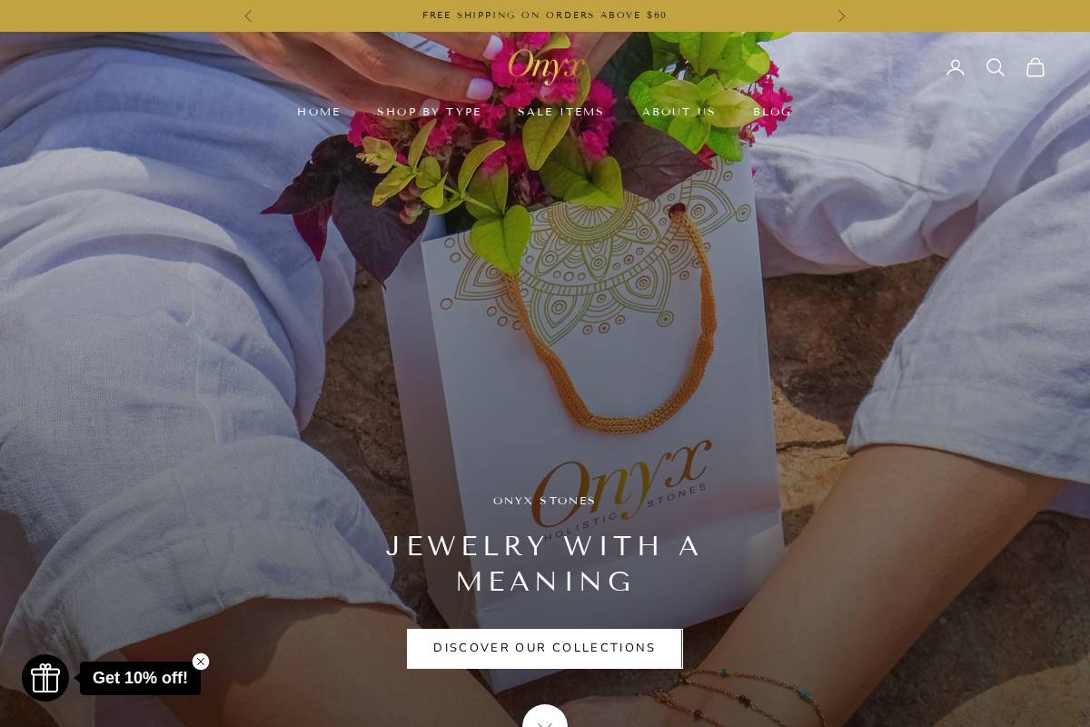 onyxstoneslb.com homepage screenshot