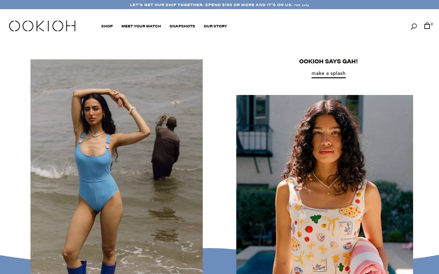 OOKIOH homepage screenshot
