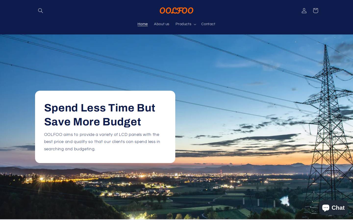 oolfoo.com homepage screenshot