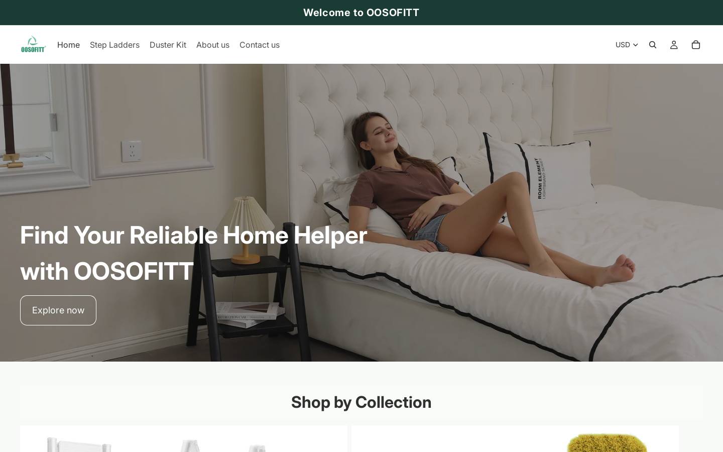 oosofitt.com homepage screenshot