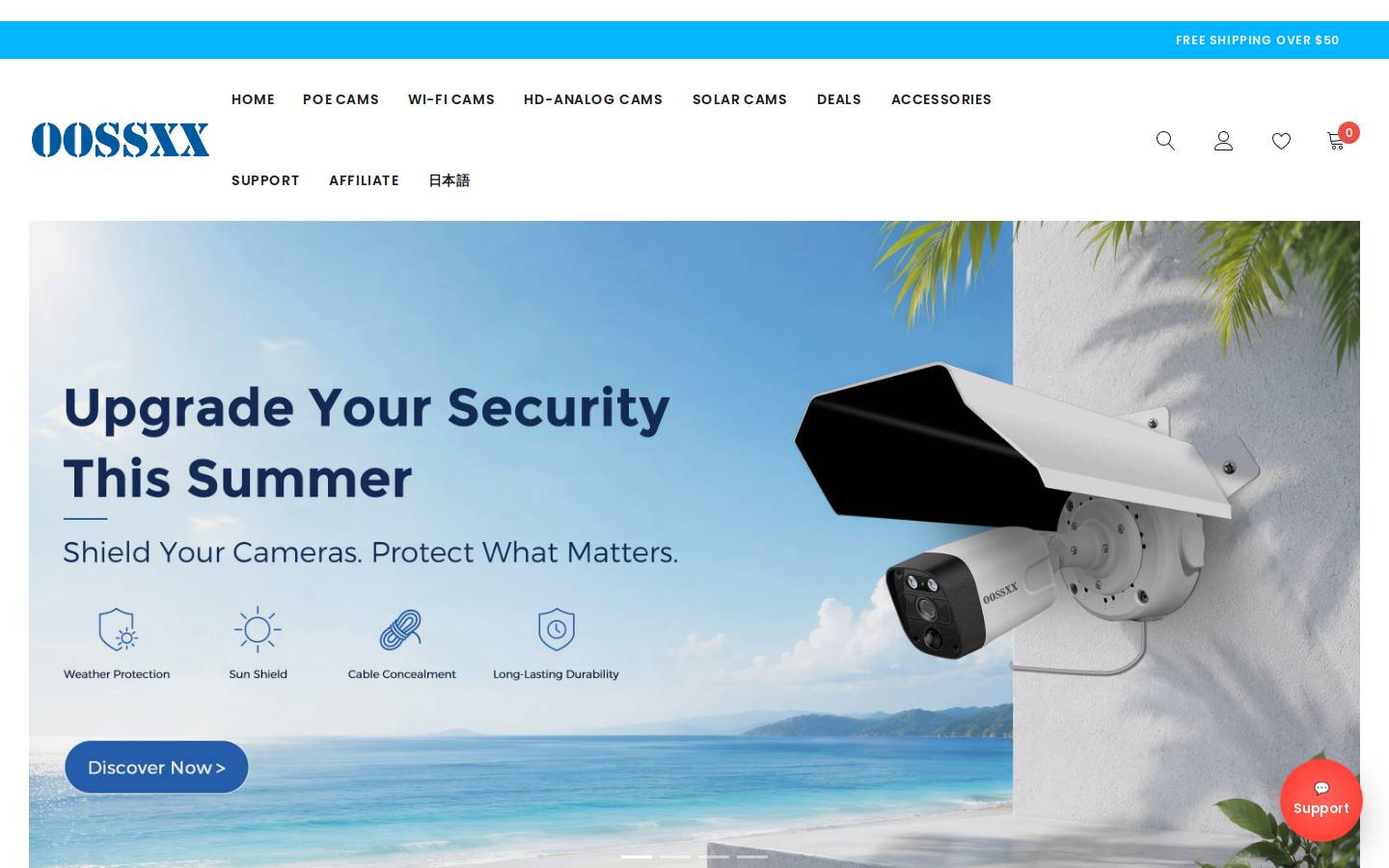oossxx.com homepage screenshot