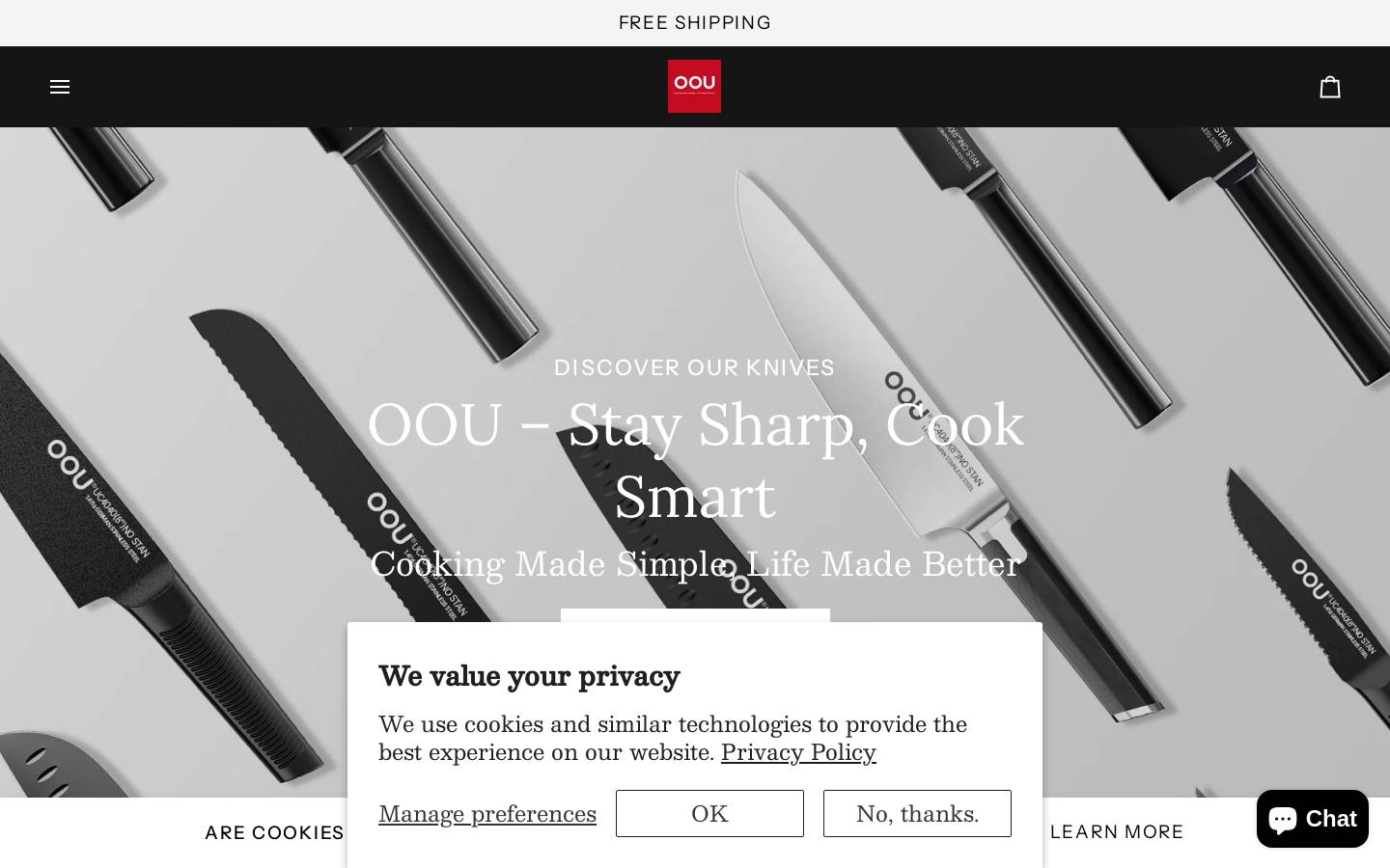 ooucn.com homepage screenshot
