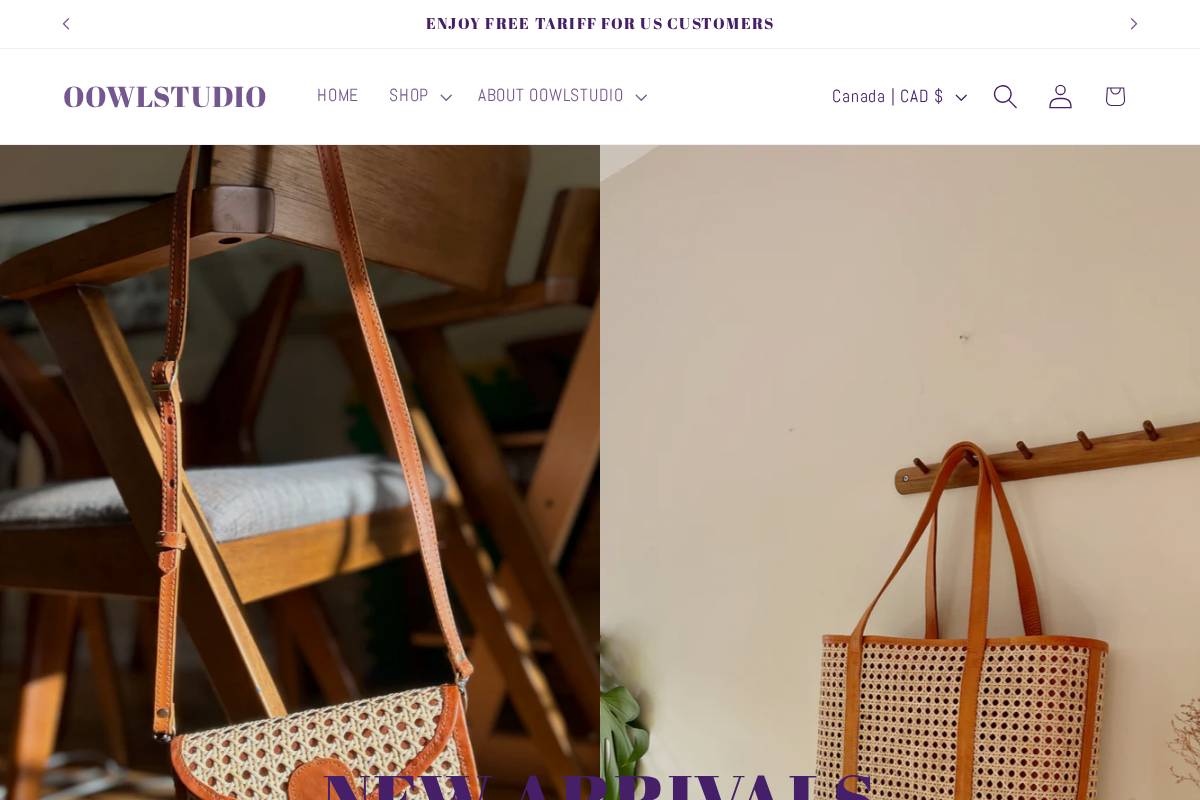 oowlstudio.com homepage screenshot