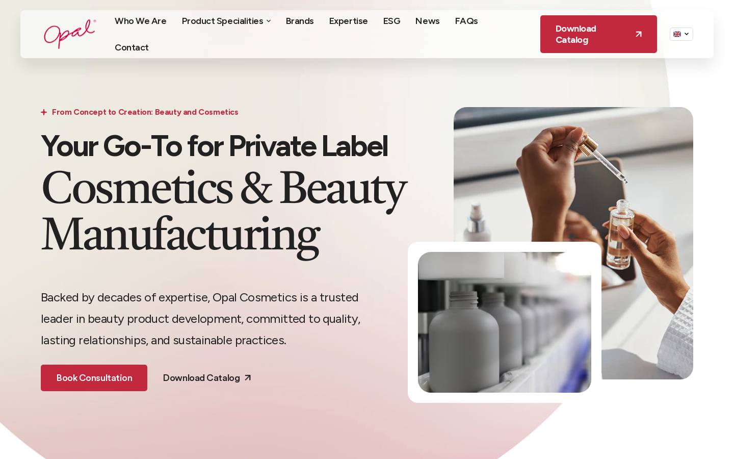 opalhk.com homepage screenshot