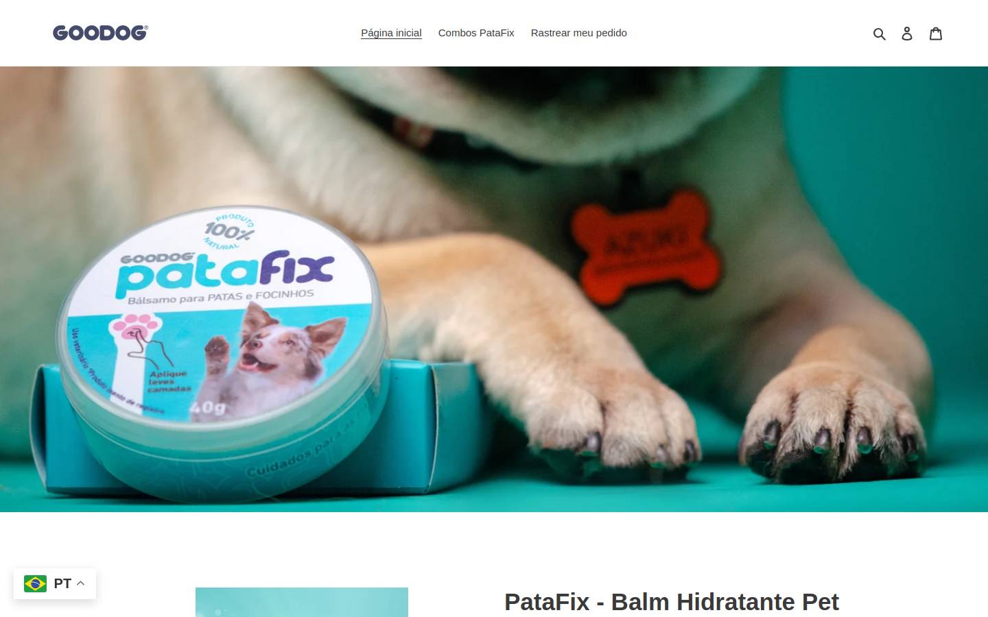 opatafix.com.br homepage screenshot
