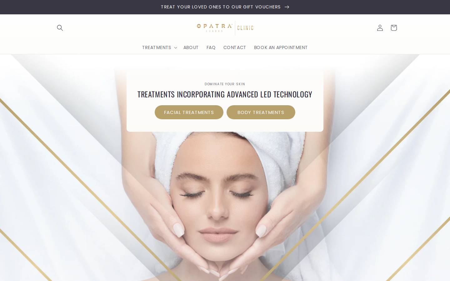 opatraclinic.com homepage screenshot